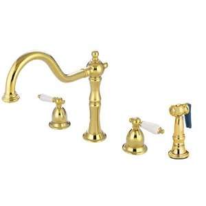  Princeton Brass PCC5K2 8 inch widespread kitchen faucet 