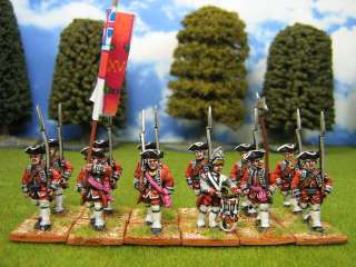 28mm DPS Painted SYW British Musketeer marching FRSB01A  