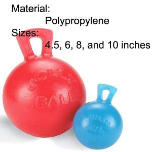 Tug N Toss Jolly Plastic Ball Dog Play Toy MEDIUM 6  