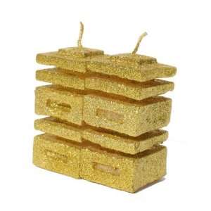 Small Square Gold Double Happiness Candle:  Home & Kitchen