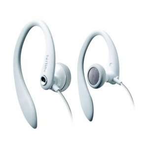  Flexible Sports Style Ear Hook Headphones   White: Musical 
