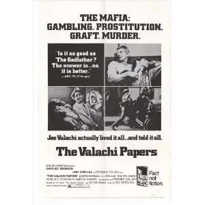 The Valachi Papers Movie Poster (27 x 40 Inches   69cm x 102cm) (1972 