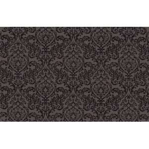   MicroFibre Runner, Charcoal Damask Design 