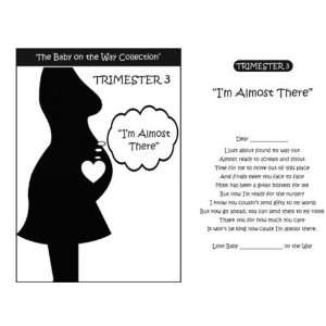  Pregnancy Greeting Card(Trimester 3): Arts, Crafts 