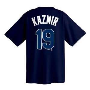 Scott Kazmir Tampa Bay Rays Name and Number T Shirt  