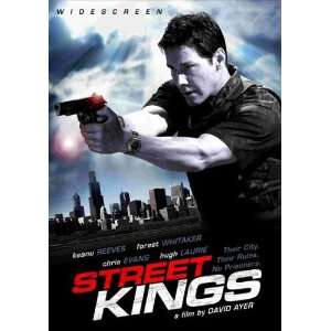 Street Kings Poster D 27x40 Keanu Reeves Hugh Laurie Forest Whitaker 