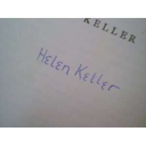  Keller, Helen My Religion 1956 Book Signed Autograph 
