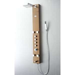 Fresca FSP8001BB Brushed Bronze Pavia Pavia Five Handle Shower System 