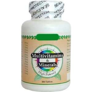  Multi Vitamins & Minerals 100 Tabs from K Max Health 