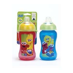  Sesame Beginnings Sports Bottle No Spill Cup BPA Free 1 pk Baby