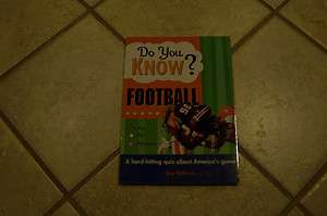 Do You KnowFootball Quiz BookNew  