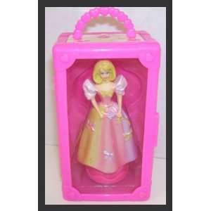  Barbie Doll Happy Birthday Dress Stamp in Pink Carry Case 