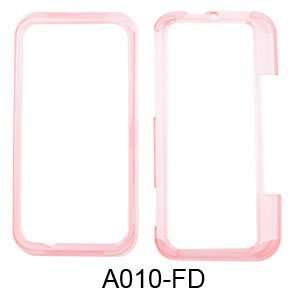   Backflip MB300 CLEAR PINK Snap on Hard Case Cell Phones & Accessories