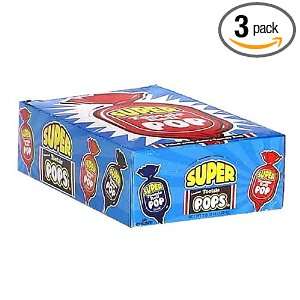 Tootsie Pops Super Tootsie Pops Assorted, 36 Count Boxes (Pack of 3 