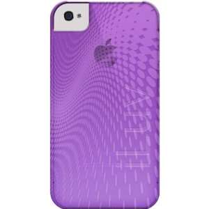   Clear TPU Case With Dot Wave Pattern For iPhone 4 DE7286: Electronics