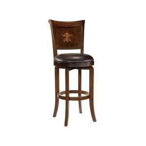  Bradford Vinly Swivel Bar Stool   Hillsdale 4864 830S 