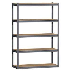 com Gorilla Rack GRZ8460 5 5 Shelf 48 by 18 by 72 Inch Shelving Unit 