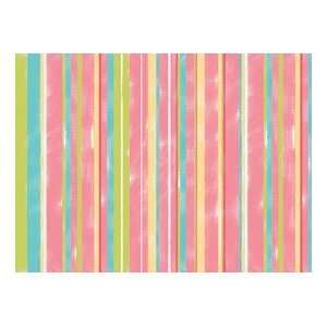  Paisley Daisley Pink Stripe Quilt Cotton Fabric By the 