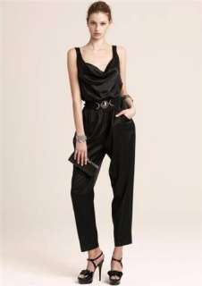 FREE POSTAGE * New PORTMANS SILK JUMPSUIT PANTS RRP $180 14 L 16 XL 