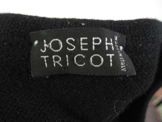 JOSEPH TRICOT Black Knit Long Sleeve Sweater Sz S  
