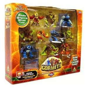   Gormiti Series 2 Mini Figure 10 Pack Assortment Barbatus: Toys & Games