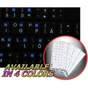  APPLE SWEDISH / FINNISH STICKER FOR KEYBOARD WITH WHITE 