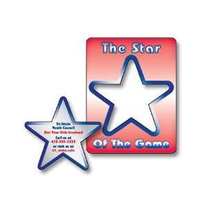   Magnet   Picture Frame Star Punch (3.5x4.5)   30 Mil.