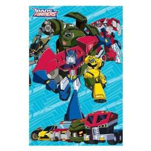  Cartoon Posters Transformers   Animated (Autobots Running 