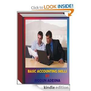 BASIC ACCOUNTING SKILLS BIODUN ADESINA  Kindle Store