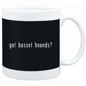 Mug Black  Got Basset Hounds?  Dogs:  Sports & Outdoors