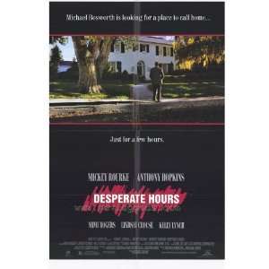 Desperate Hours (1990) 27 x 40 Movie Poster Style A 