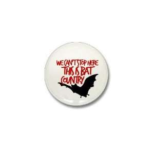  Bat Country Bats Mini Button by CafePress: Patio, Lawn 