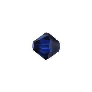  Swarovski® 6mm Bicone Crystal Dark Indigo Style #5301 