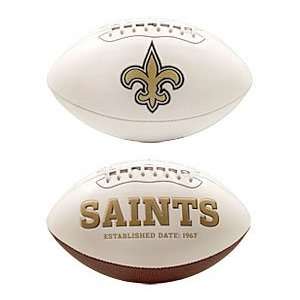 New Orleans Saints Embroidered Signature Series Football