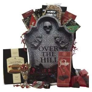 SCHEDULE YOUR DELIVERY DAY! Over The Hill Gourmet Food Gift Bag Tote 