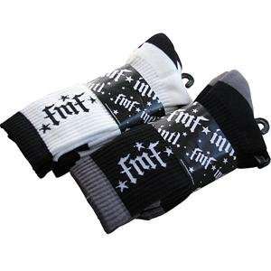 FMF Apparel Ruckus Socks   One size fits most/White 