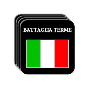  Italy   BATTAGLIA TERME Set of 4 Mini Mousepad Coasters 
