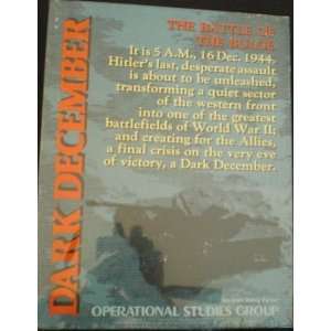  Dark December: Battle of the Bulge Operational Studies 
