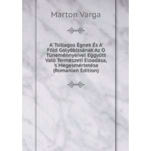   ¡sa, s MegesmÃ©rtetÃ©se (Romanian Edition) Marton Varga Books