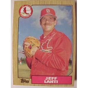  1987 Topps #367 Jeff Lahti