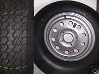 15 15in 205/75D15 205 75 15 Trailer Tire and Wheel !!!  