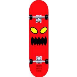 Toy Machine Monster Face Complete Skateboard   8.0 Red