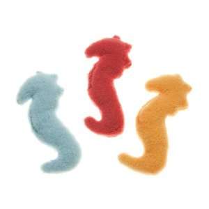   West Paw Design Seahorse Squeak Toy for Dogs, Emberglow: Pet Supplies