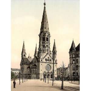 com Vintage Travel Poster   Emperor Wilhelms Memorial Church Berlin 