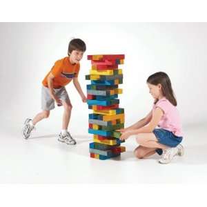    Deluxe Giant High Tower Block Stacking Game