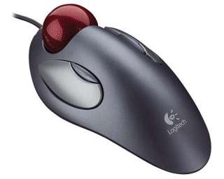 Logitech Marble Mouse Trackman Trackball USB  