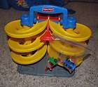   Price Spiral Speedway Yellow Race Track with 2 Original Cars & Sounds