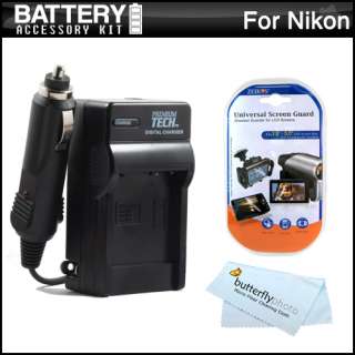 Battery Charger Kit For Nikon Coolpix S6200 S8200 628586956605  
