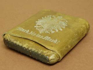 WWI GERMAN MARINE AWARD BOX, PRUSSIAN COAT OF ARMS, NICE  