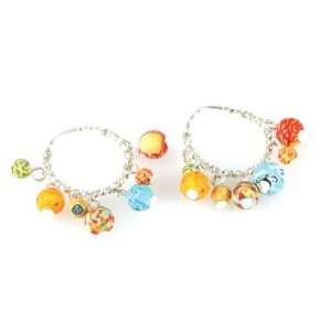  Viva Beads and Viva Bead Jewelry Earrings Beaded Hoop 